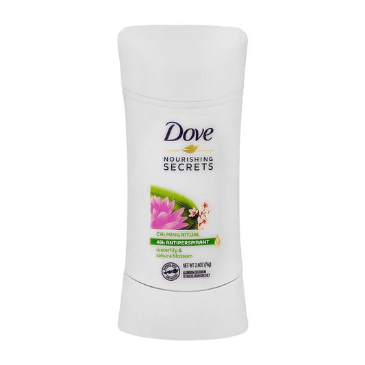 Dove Nourishing Secrets Calming Natural Antiperspirant Stick - 74gm