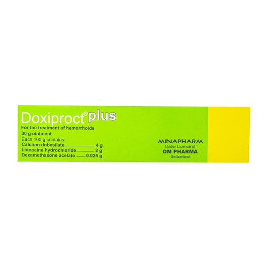 Doxiproct Plus Rectal Ointment - 30 gm