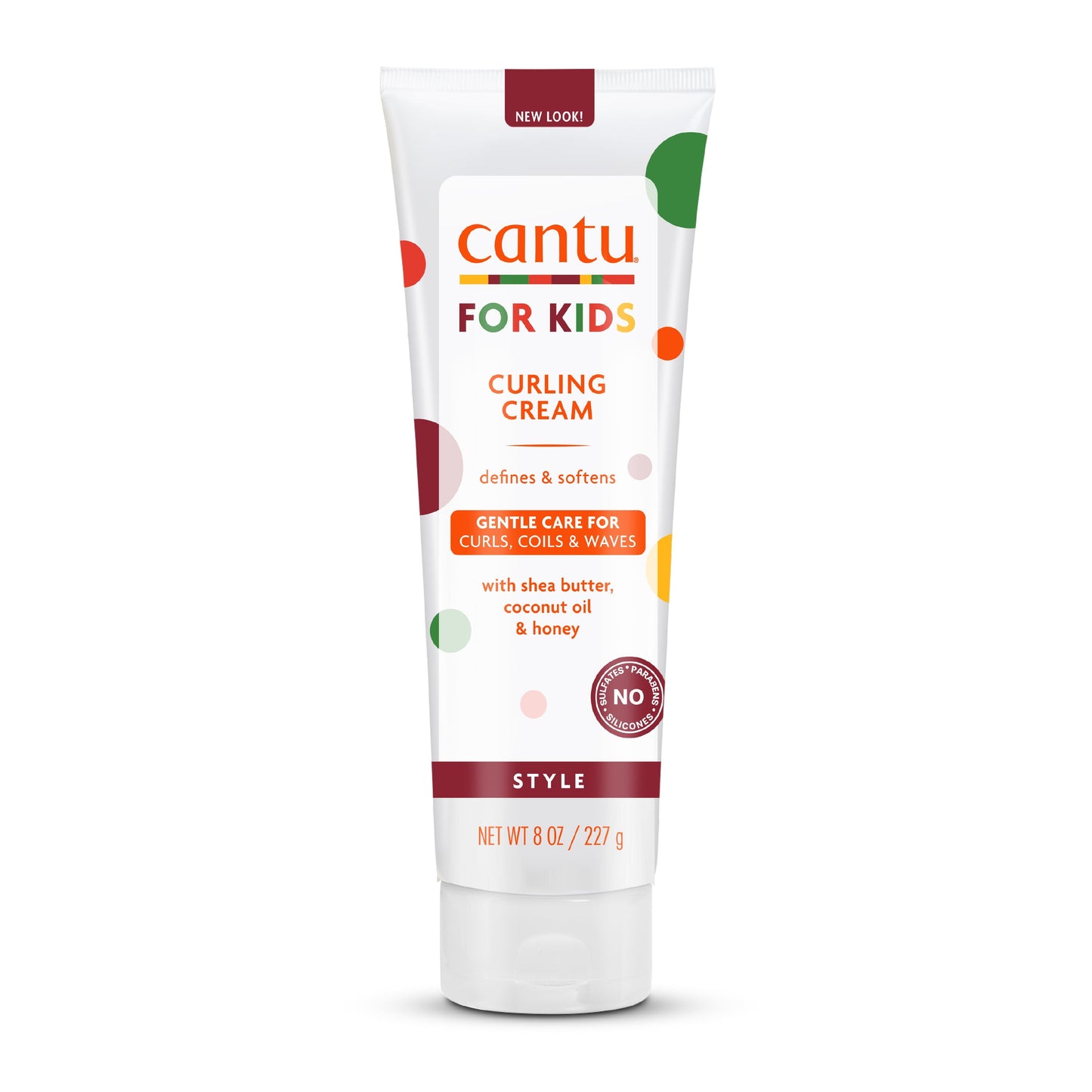 Cantu Curling Cream For Kids with shea butter, coconut oil & honey 236ml