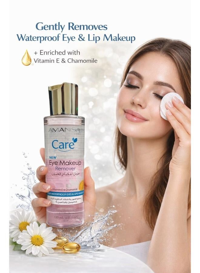 Amanda Eye And Lip Makeup Remover With Chamomile And Vitamin E 120 ml