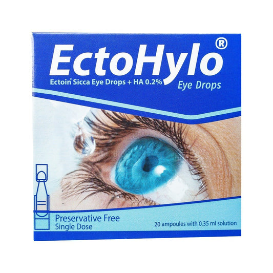 Ectohylo 0.35 ml Eye Drops - 20 Ampoules