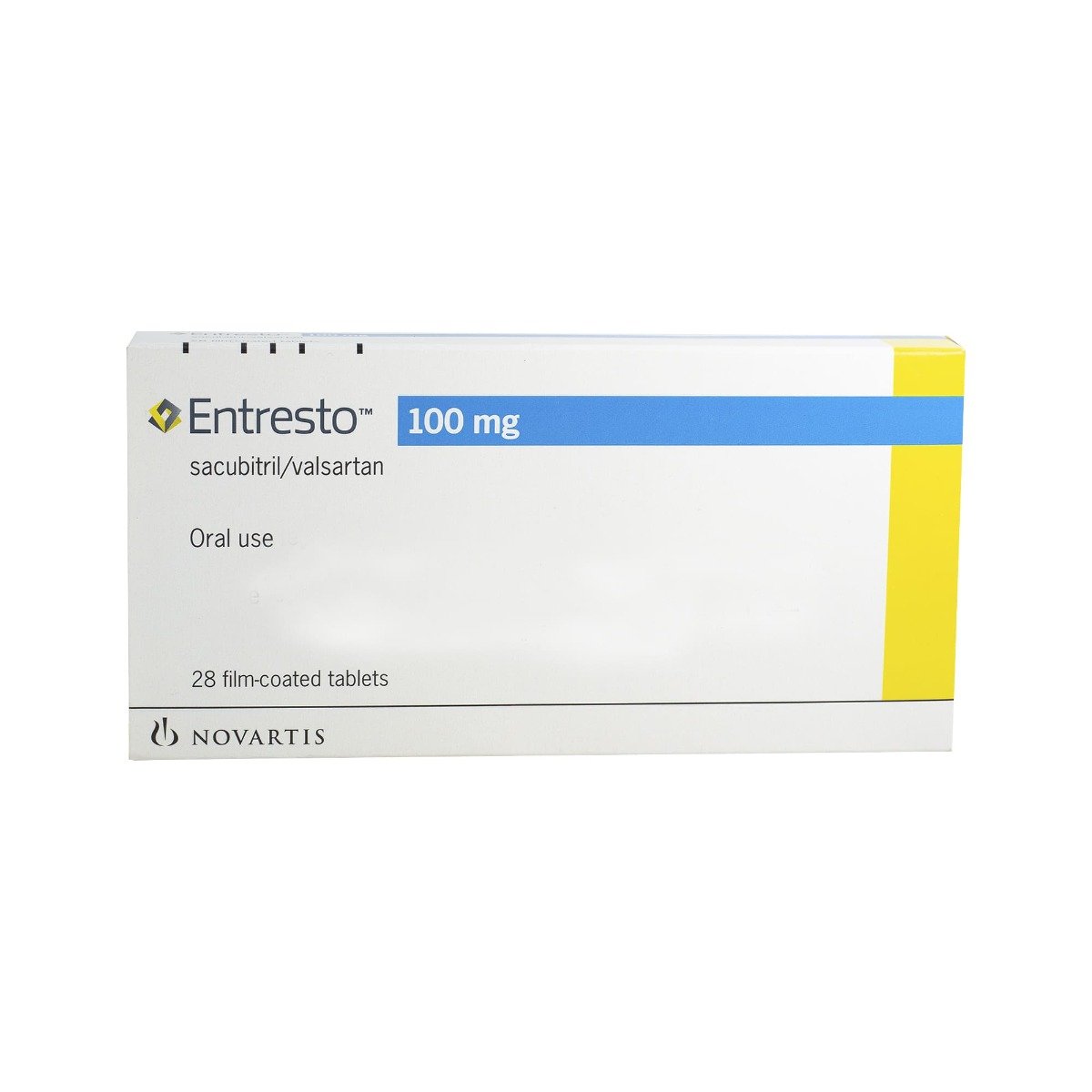 Entresto 100 mg - 28 Tablets