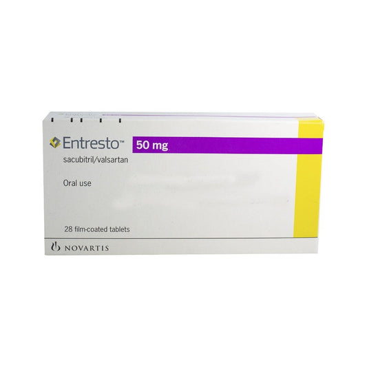 Entresto 50 mg - 28 Tablets