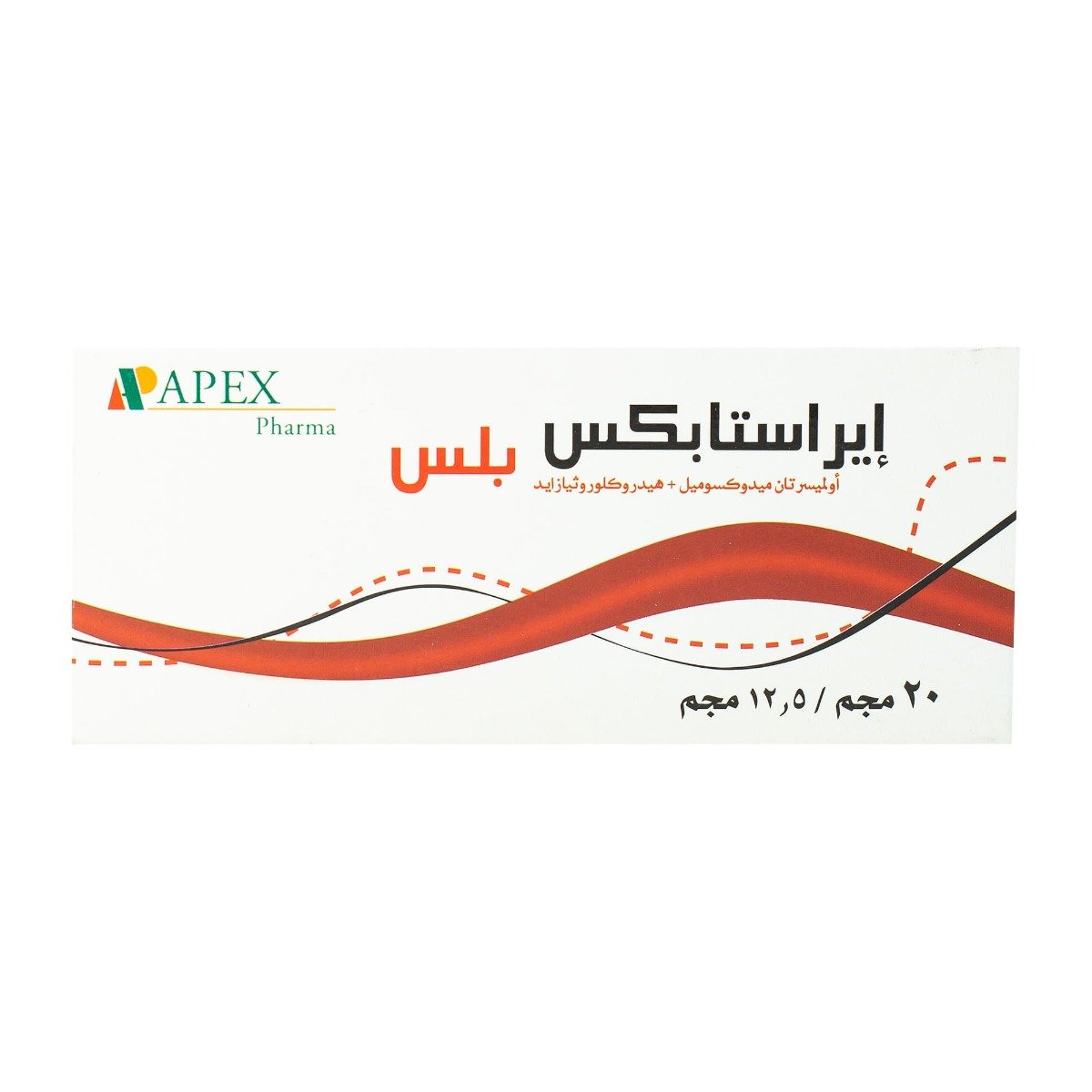 Erastapex Plus 20 mg-12.5 mg - 30 Tablets