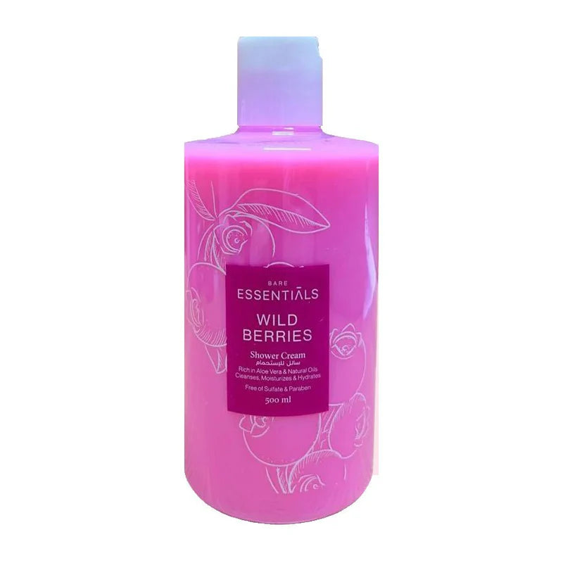 Essentials Wild Berries Shower Cream – 500ml