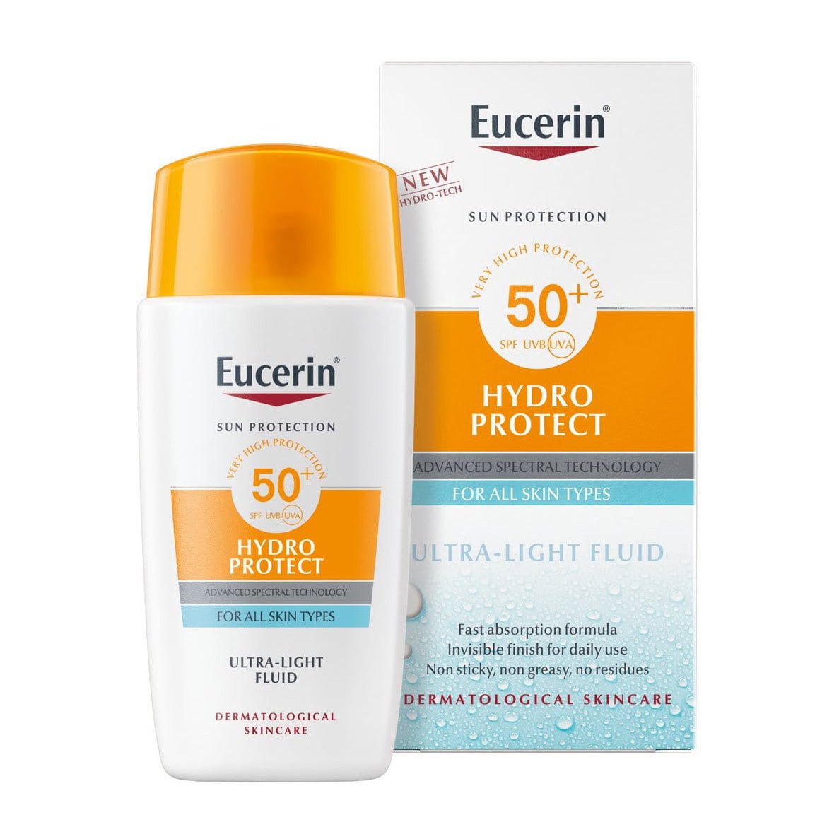 Eucerin Sun Face Hydro Protect Ultra-Light Fluid SPF 50+ - 50ml