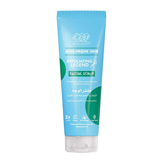 Eva Acne-Prone Skin Facial Scrub - 100ml