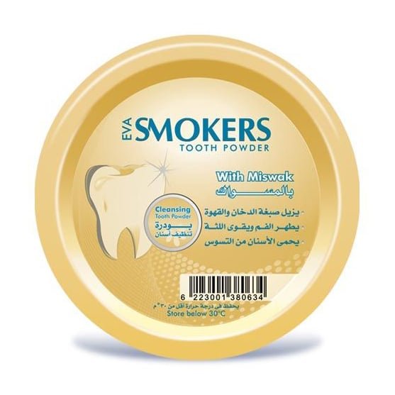 Eva Smokers Tooth Powder - 40gm