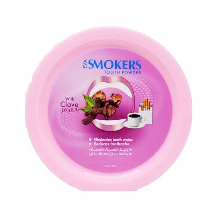 Eva Smokers Tooth Powder With Clove - 40gm