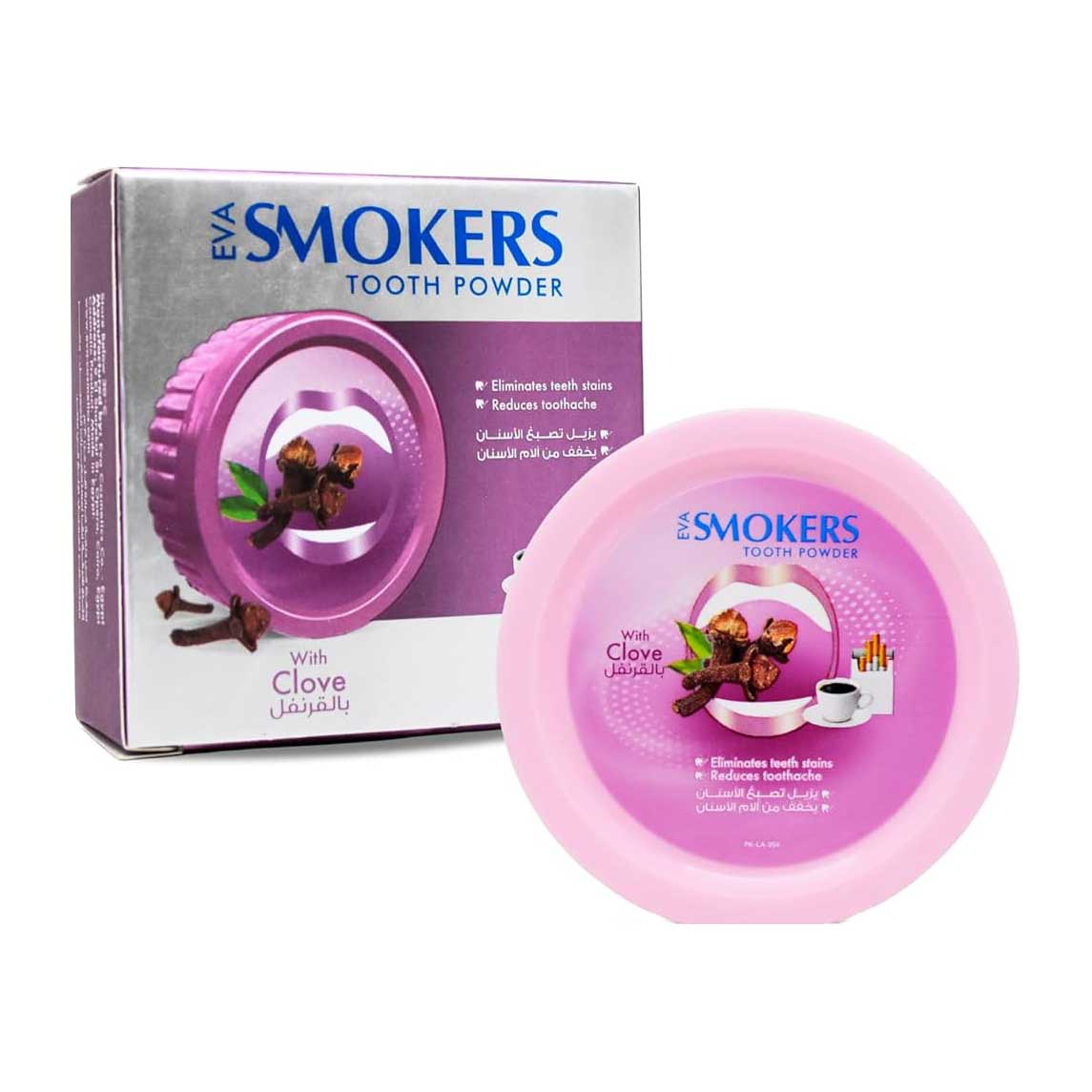 Eva Smokers Tooth Powder With Clove - 40gm