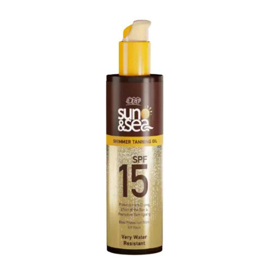 Eva Sun & Sea SPF 15 Shimmer Tanning Oil – 200ml