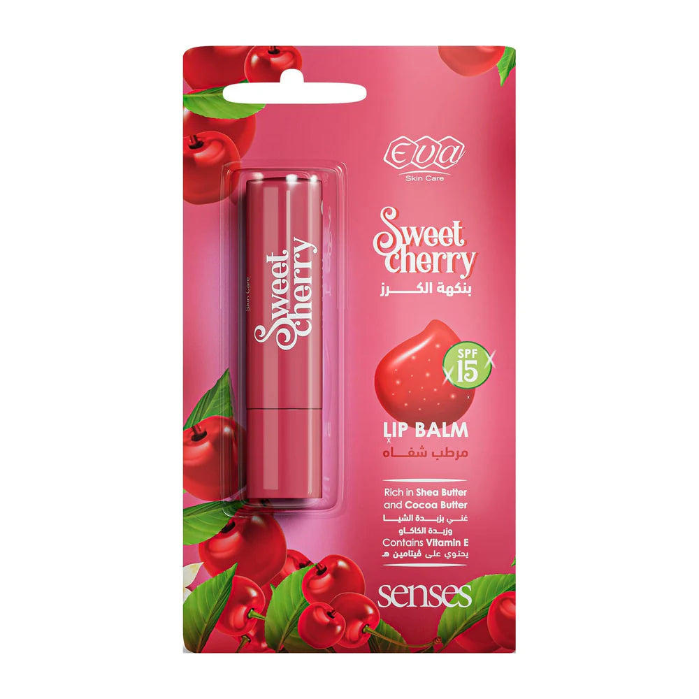 Eva Sweet Cherry SPF 15 Lip Balm - 4gm