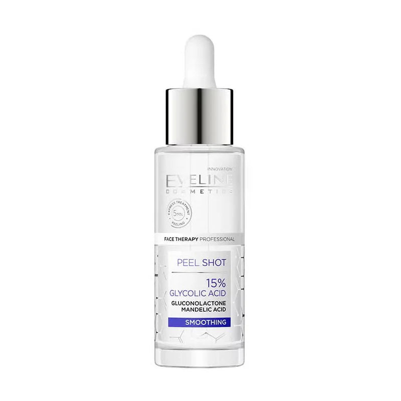 Eveline Cosmetics 15% Glycolic Acid Smoothing Peel Shot - 30ml