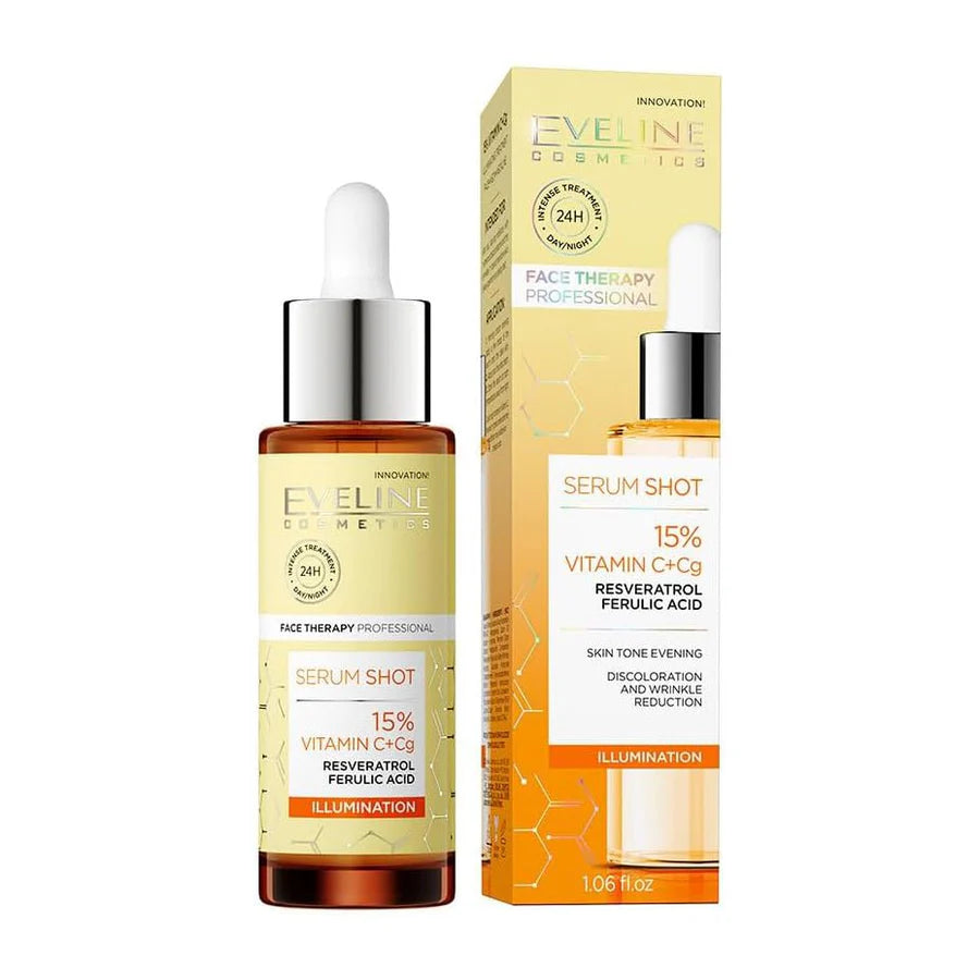 Eveline Cosmetics 15% Vitamin C+Cg Illumnation Serum Shot - 30ml