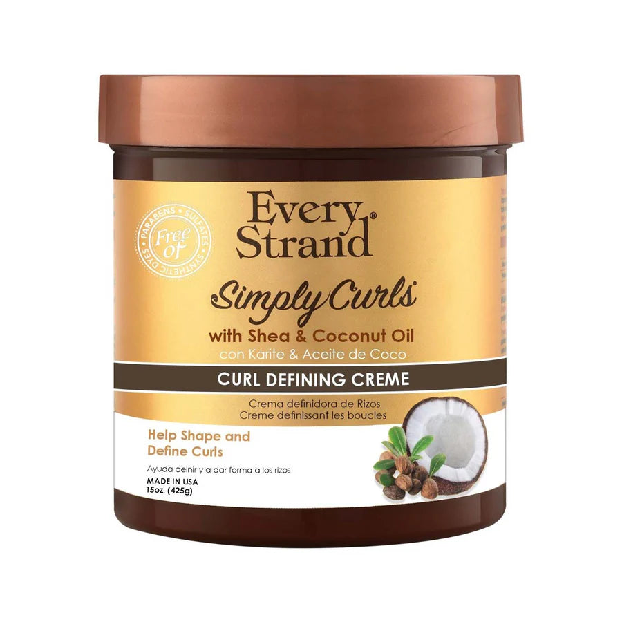 Every Strand Simply Curls Coconut Oil & Shea Butter Curl Defining Cream – 425ml