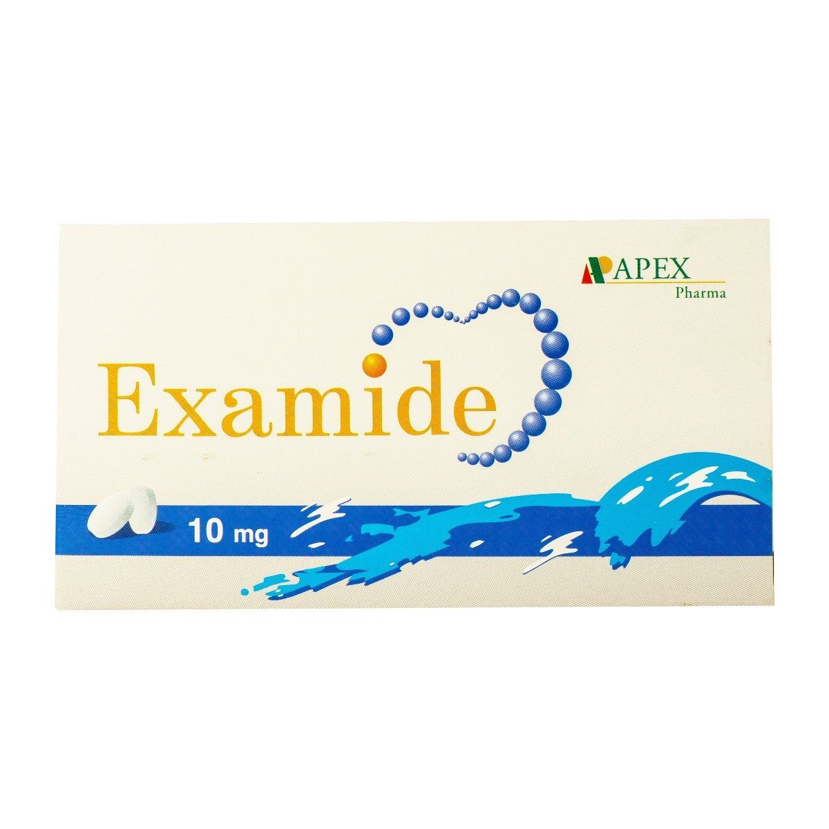 Examide 10 mg - 30 Tablets