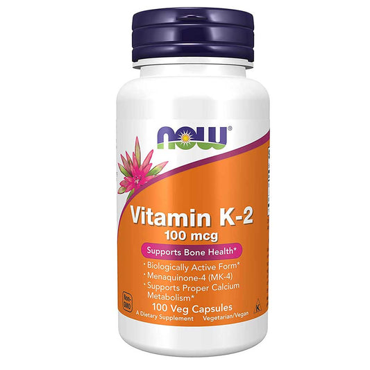 Now Foods vitamin k2 100 mcg Caps