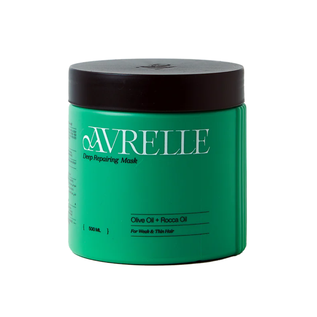 Avrelle Olive Oil & Rocca Oil Deep Moisturizing Hair Mask For Weak And Thin Hair 500ml