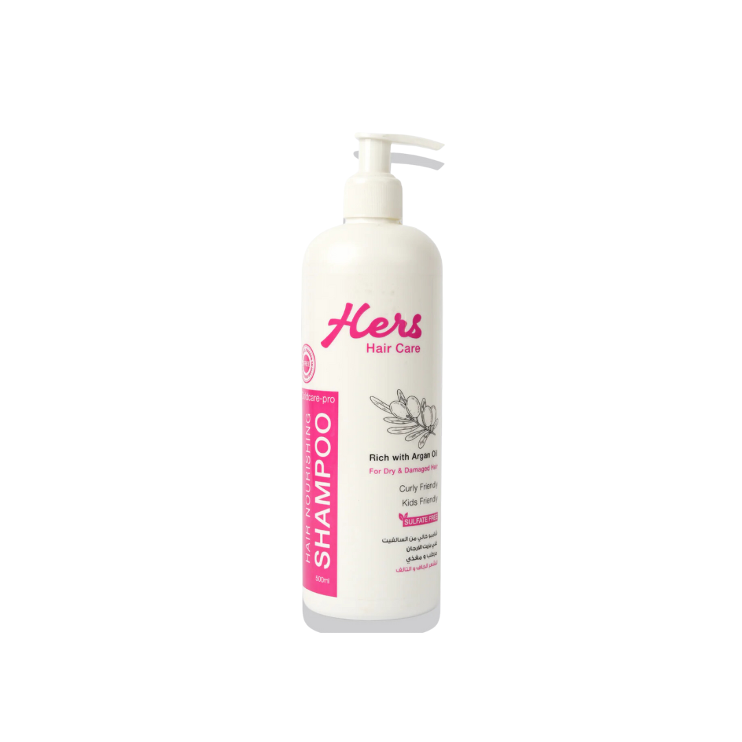 Hers Cold Care Pro Natural Argan Shampoo 500ml