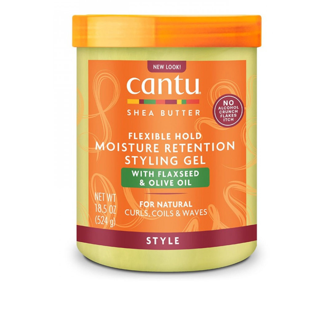 Cantu Moisture Retention Flaxseed And Olive Oil Styling Gel 524g