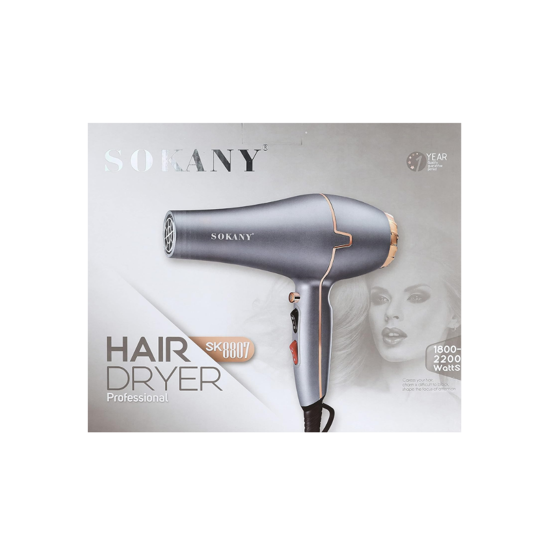 Sokany Hot And Cool Hair Dryer SK-8807