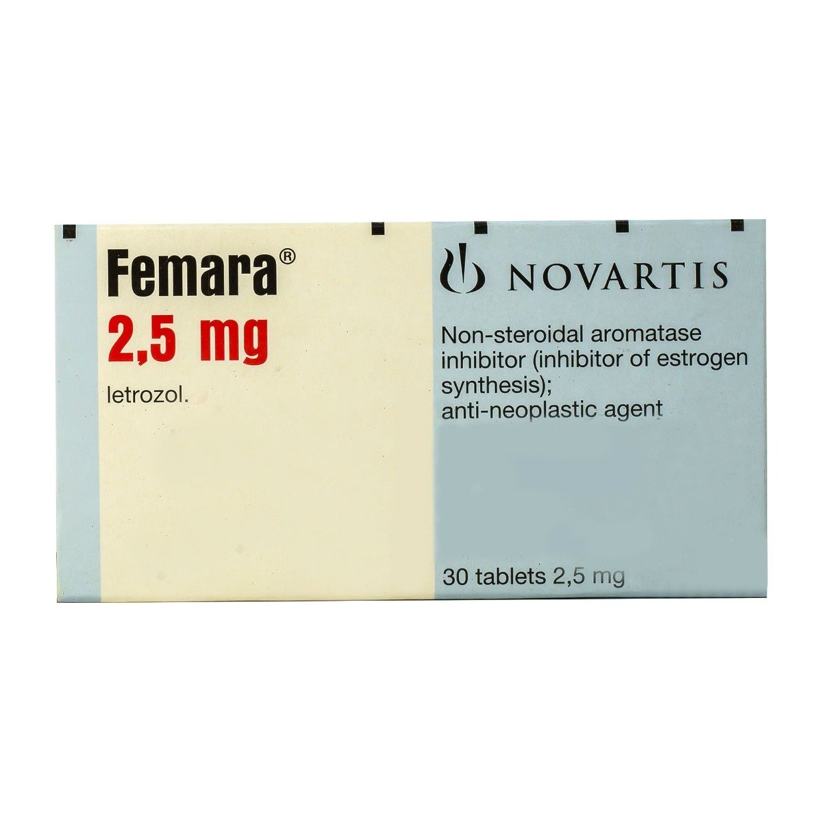 Femara 2.5 mg - 30 Tablets