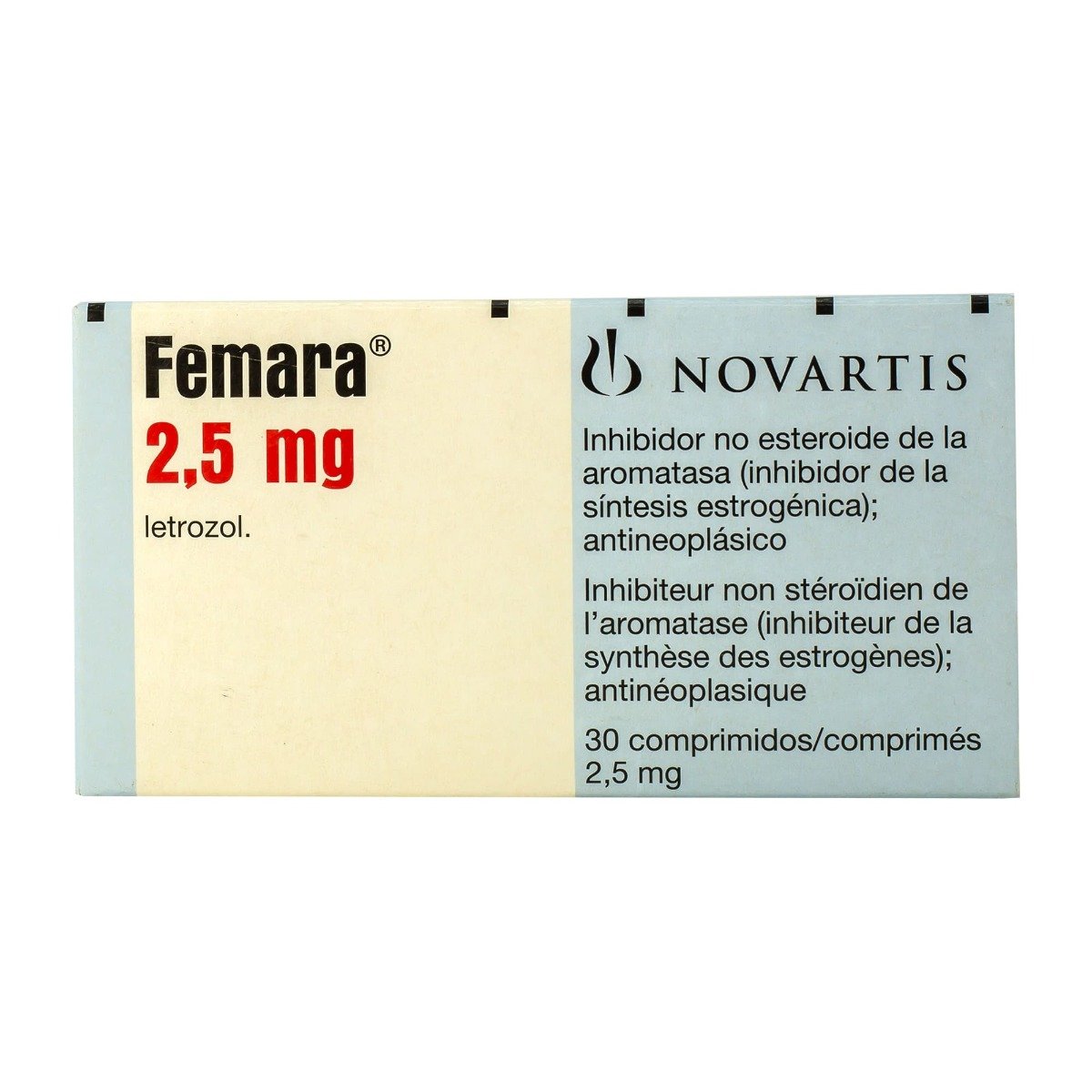 Femara 2.5 mg - 30 Tablets