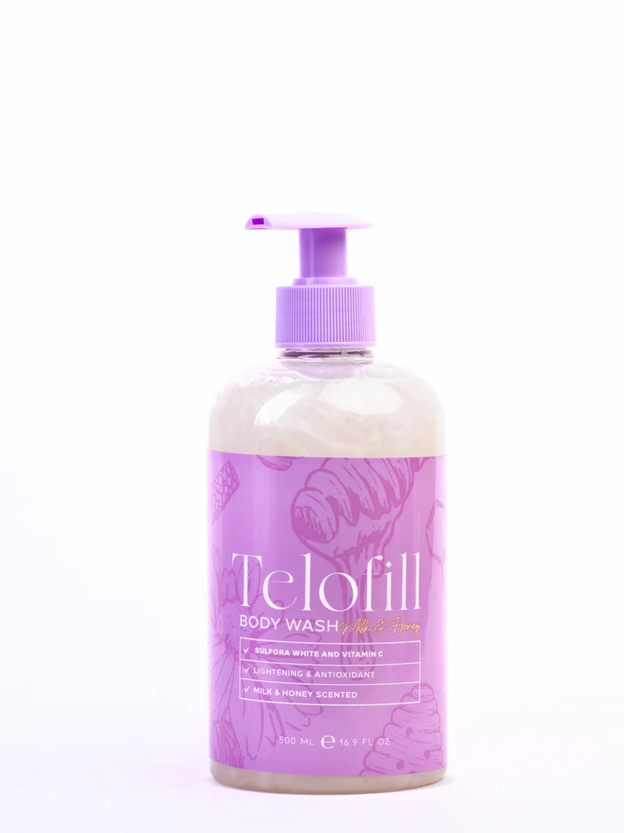 TELOFILL BODY WASH MILK & HONEY 500ML