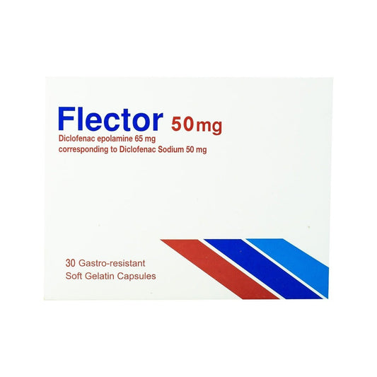 Flector 50 mg - 30 Capsules