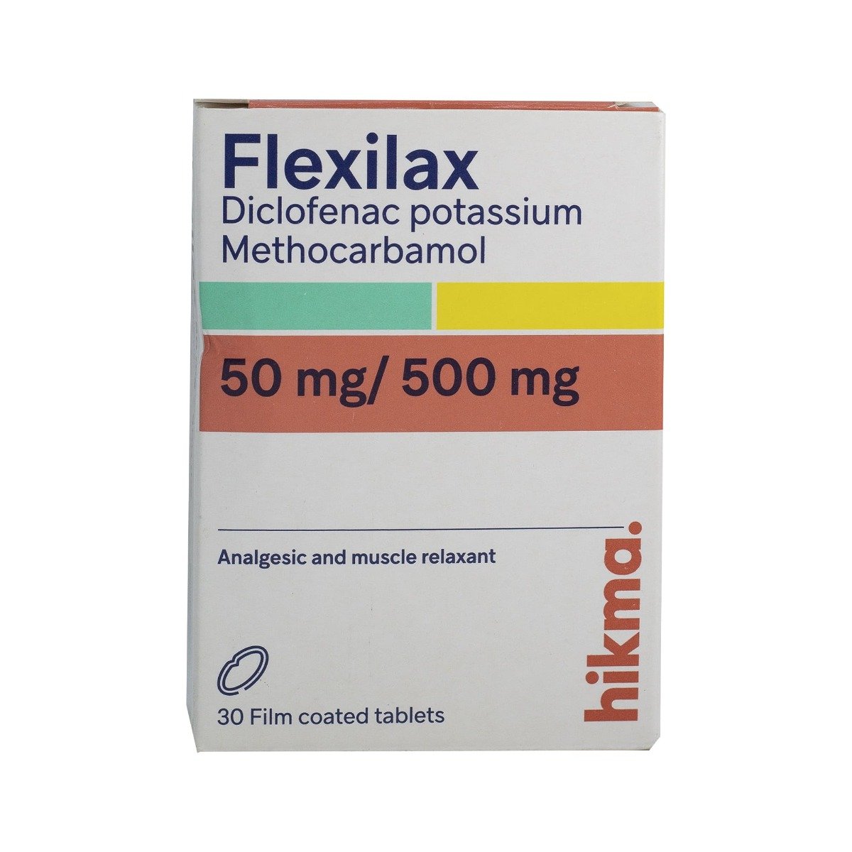 Flexilax 50 mg-500 mg - 30 Tablets