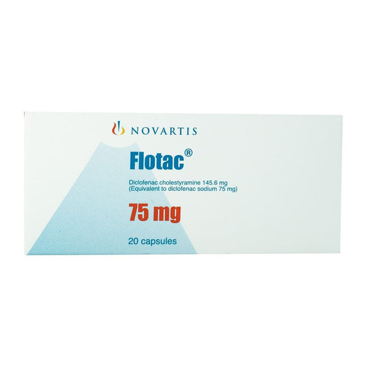 Flotac 75 mg - 20 Capsules