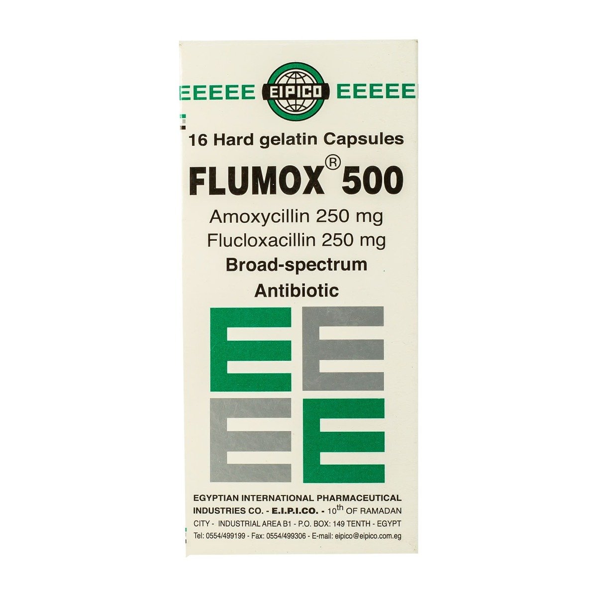 Flumox 500 mg - 16 Capsules