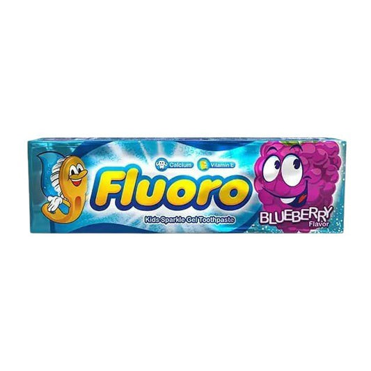 Fluoro Kids Blueberry Gel Toothpaste - 50gm