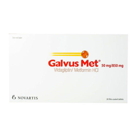 Galvus met 50 mg-850 mg - 30 Tablets