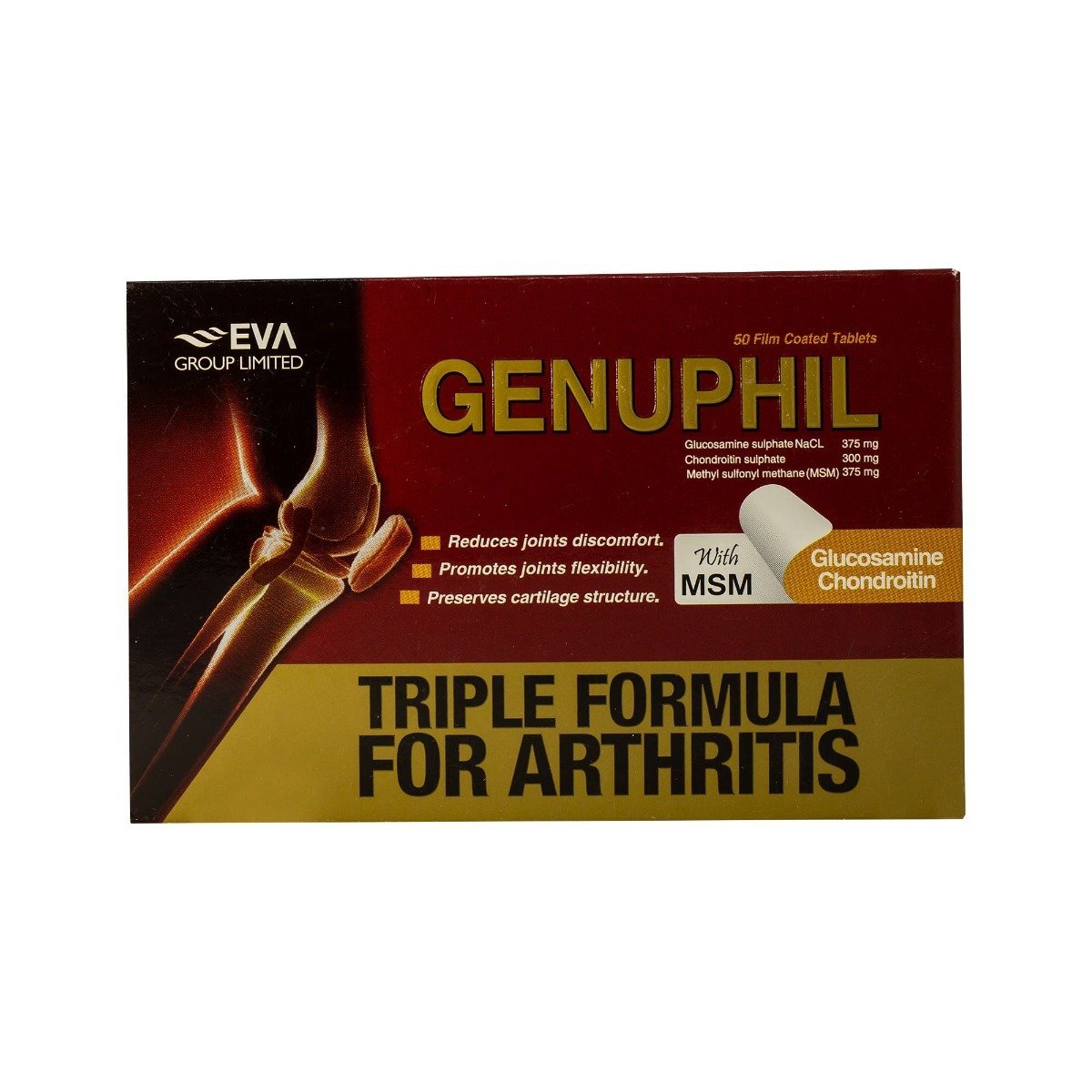 Genuphil - 50 Tablets