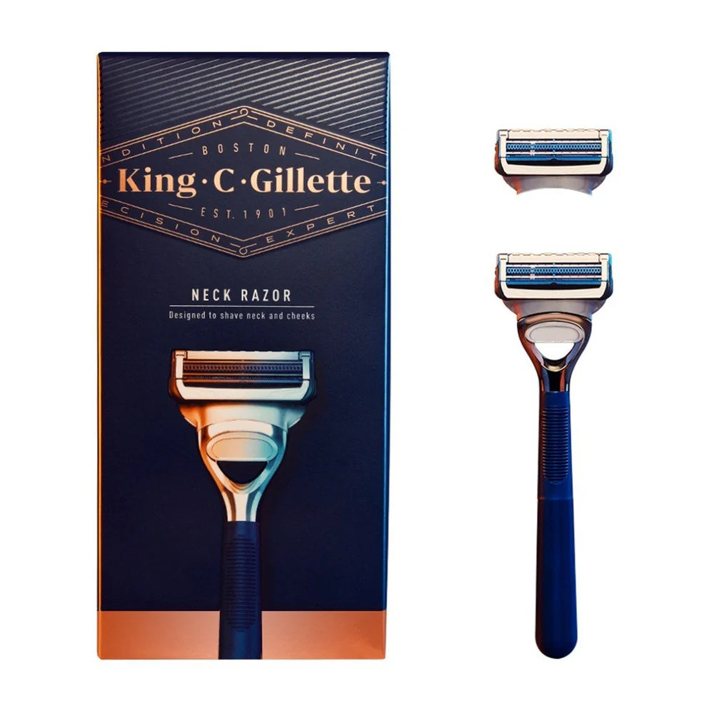 Gillette King. C. Gillette Neck Razor - 2 Blades