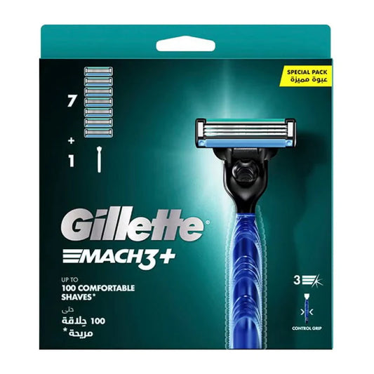 Gillette Mach3+ Special Pack 7 Blades + 1 Shaver