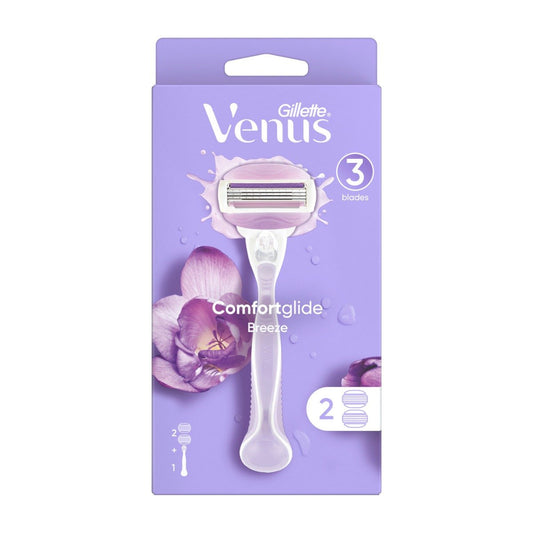 Gillette Venus Comfortglide Breeze - 2 Razores + 3 Blades