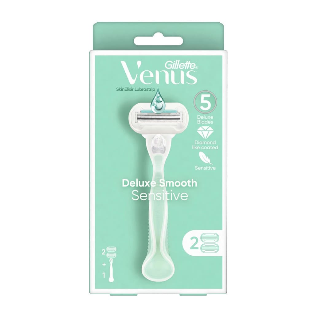 Gillette Venus Deluxe Smooth Sensitive - 2 Blades