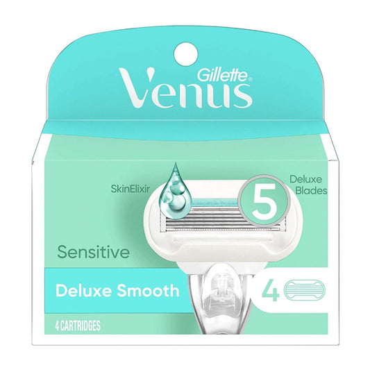 Gillette Venus Deluxe Smooth Sensitive - 4 Razors