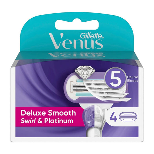 Gillette Venus Deluxe Smooth Swirl Blade - 5 Blades