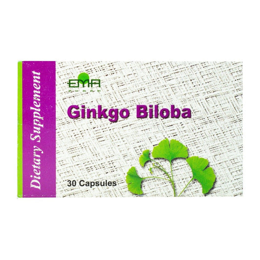 Ginkgo Biloba - 30 Capsules