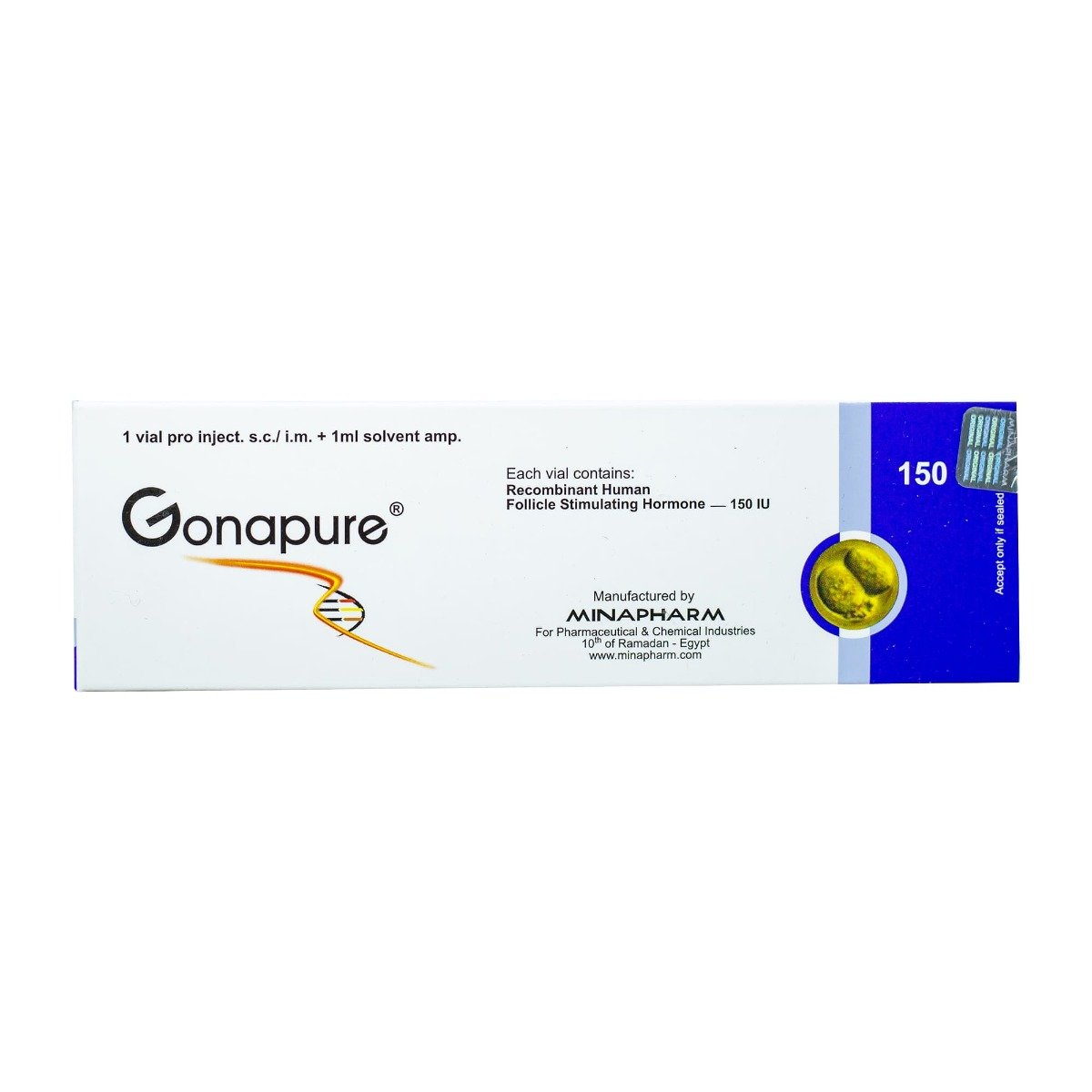 Gonapure 150 IU-1 ml - 1 Vial