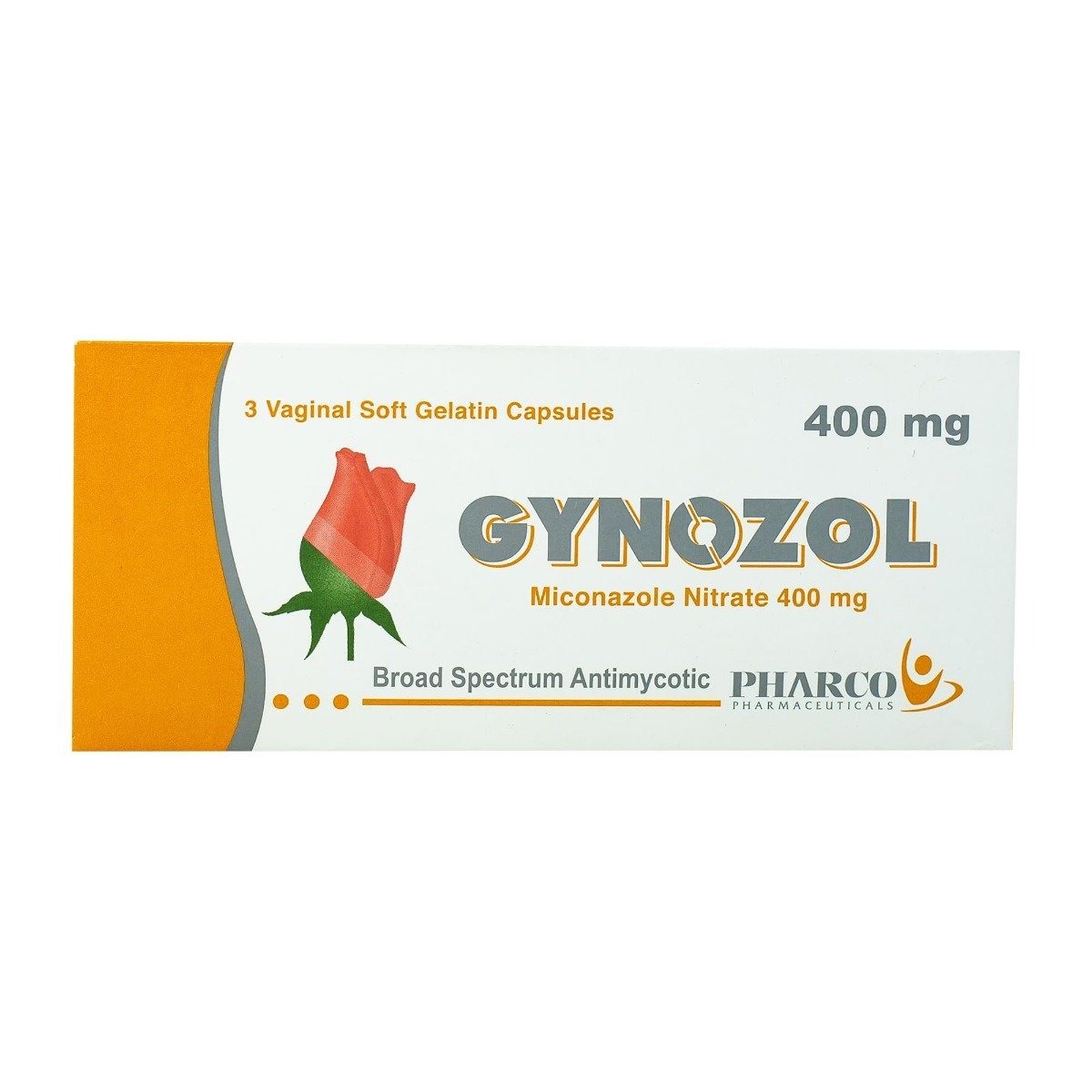 Gynozol 400 mg - 3 Vaginal Capsules