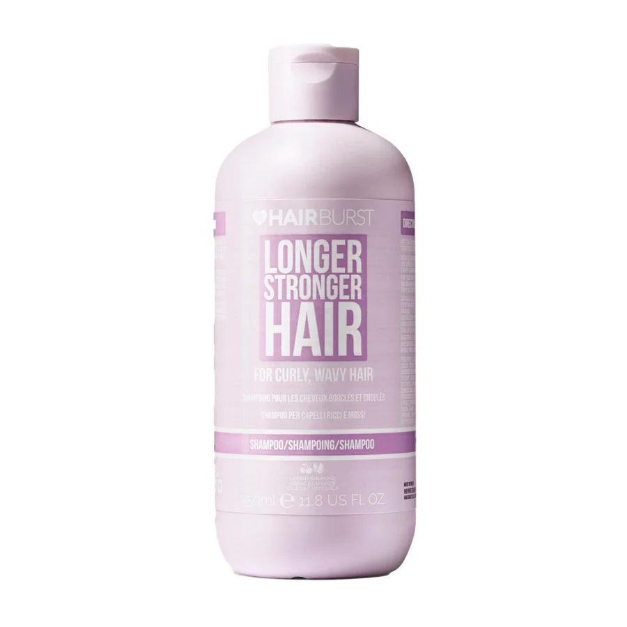 Hair Burst Longer Stronger For Curly & Wavy Hair Shampoo - 350ml