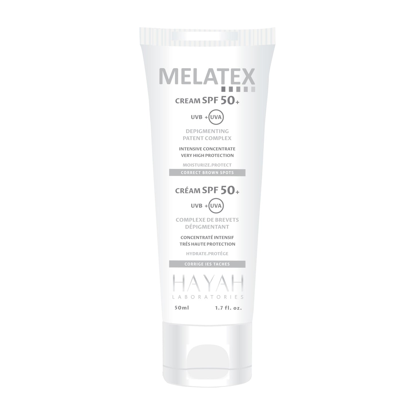 Hayah Melatex SPF50+ Sunscreen Cream - 50ml