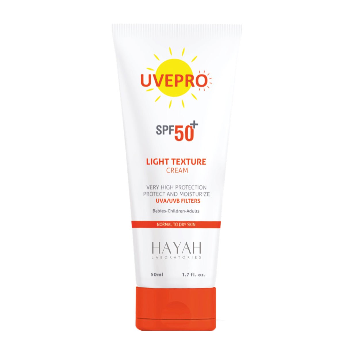 Hayah Uvepro SPF 50+ Light Cream - 50ml