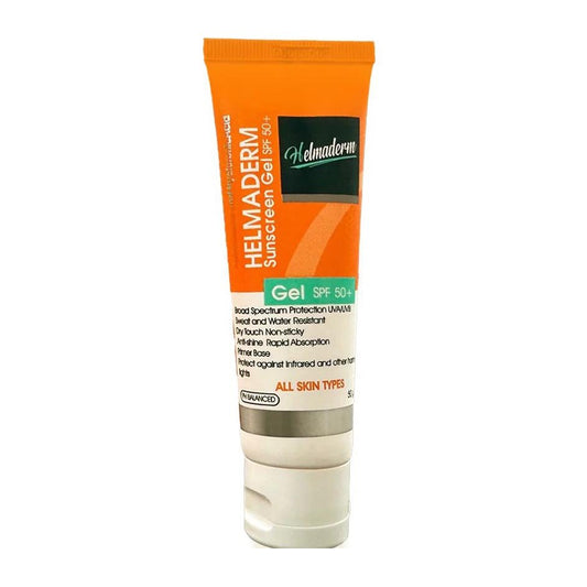 Helmaderm Antioxidant and Hyaluronic Acid SPF50+ Sunscreen Gel - 50gm