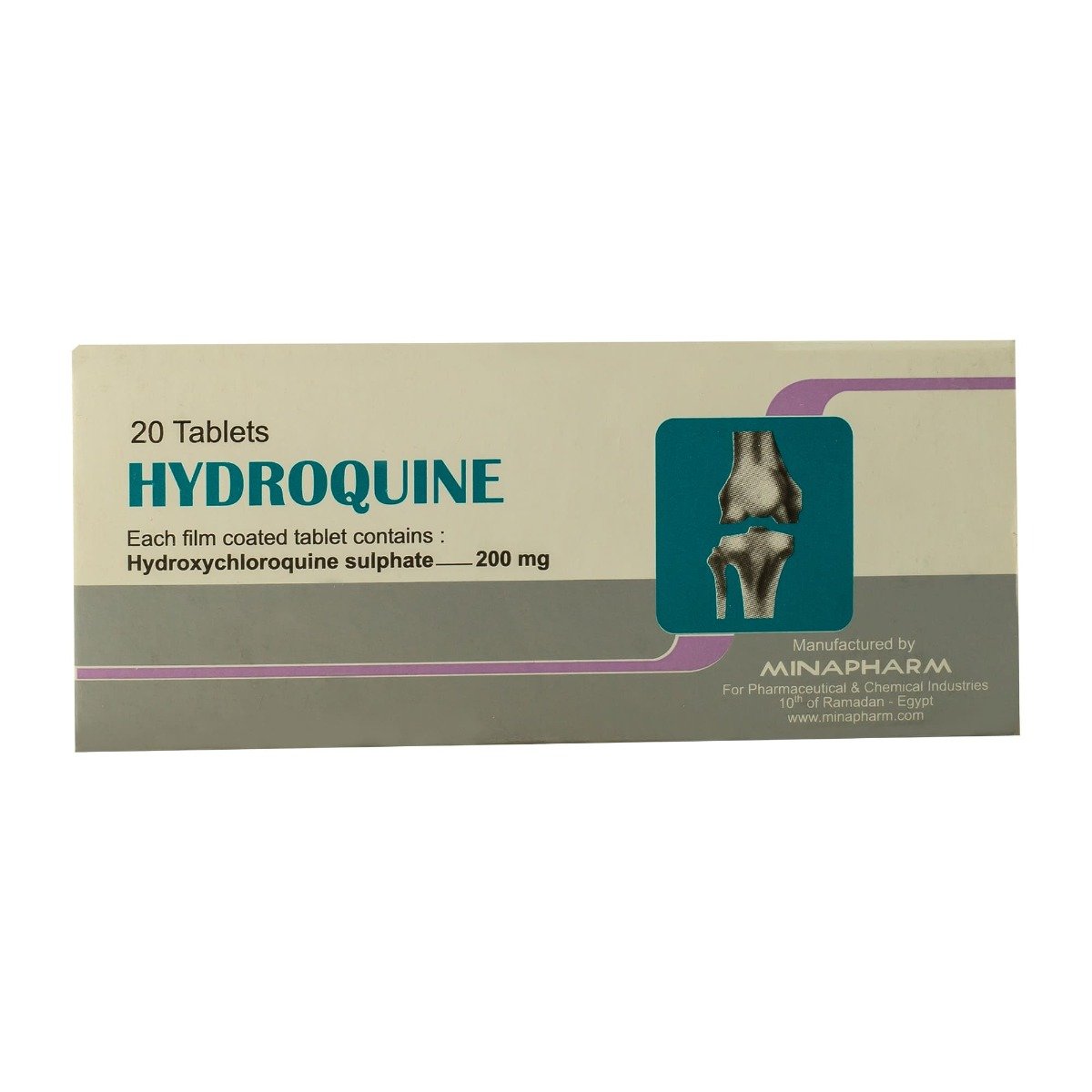 Hydroquine 200 mg  - 20 Tablets