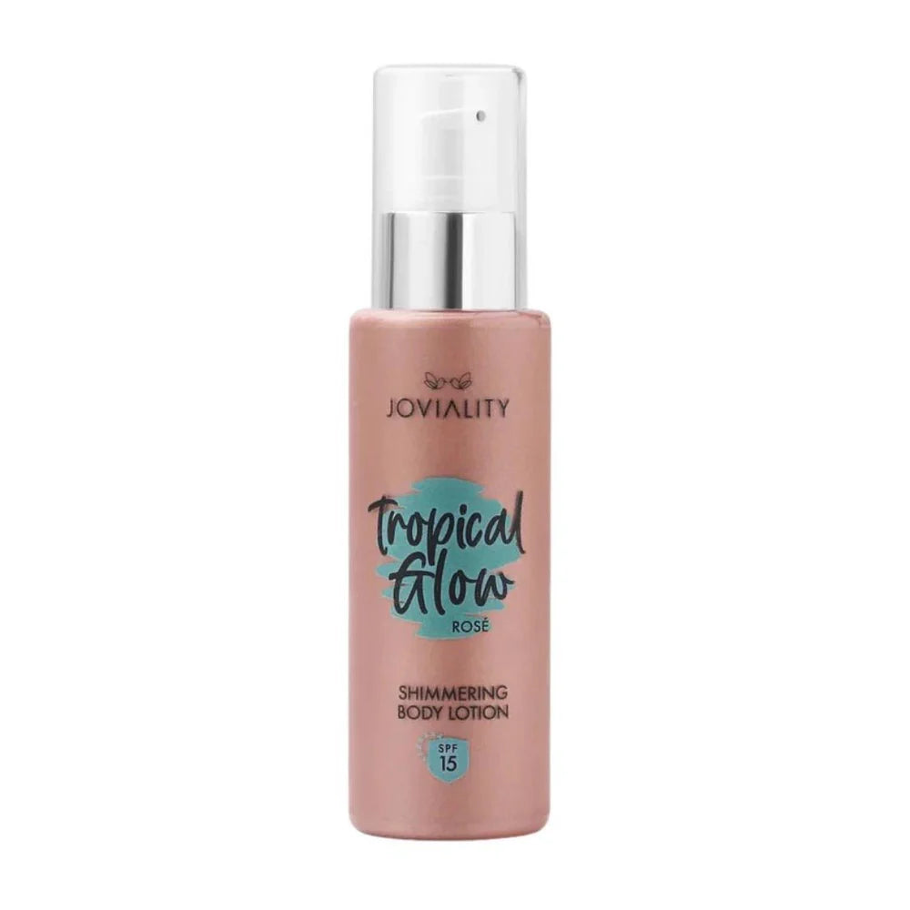 Joviality Tropical Glow Rose Shimmering SPF15 Body Lotion - 120ml